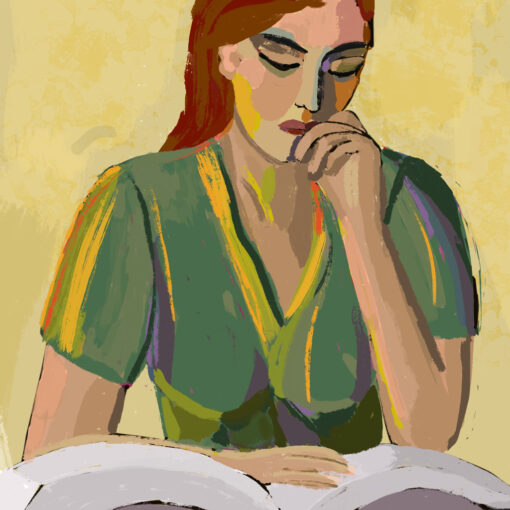 Dibujo “Nota legit Fauve”. Imagen destacada de la entrada del blog de Eugènia Carrasco, escritora y dibujante