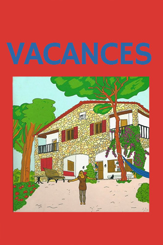 Portada del cómic "Vacances". Llibres de l'Eugènia Carrasco