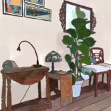 Dibuix titulat “Casa”
